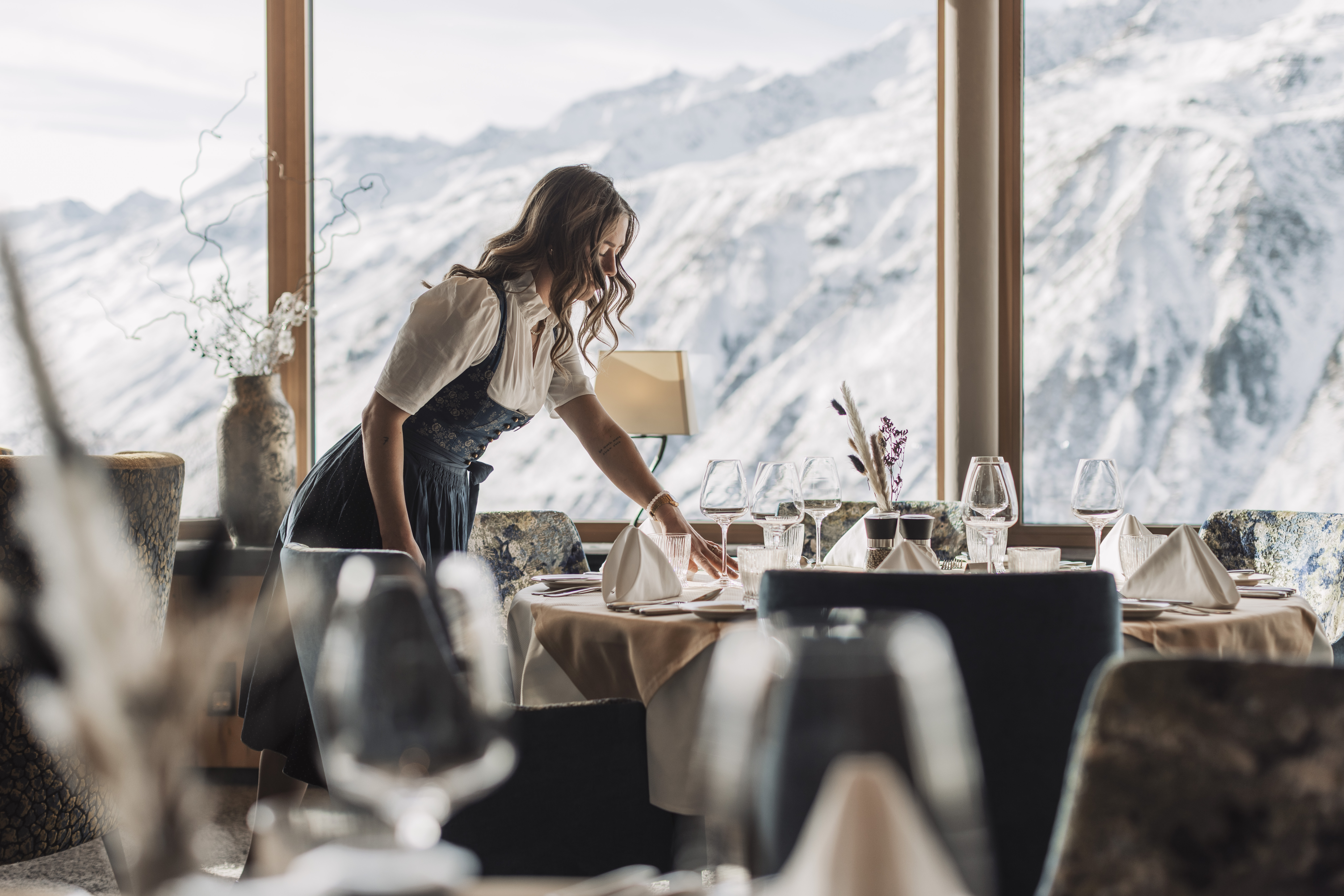 Skihotel: Restaurant - Riml – DAS RESORT in Hochgurgl - Kulinarik | Restaurant