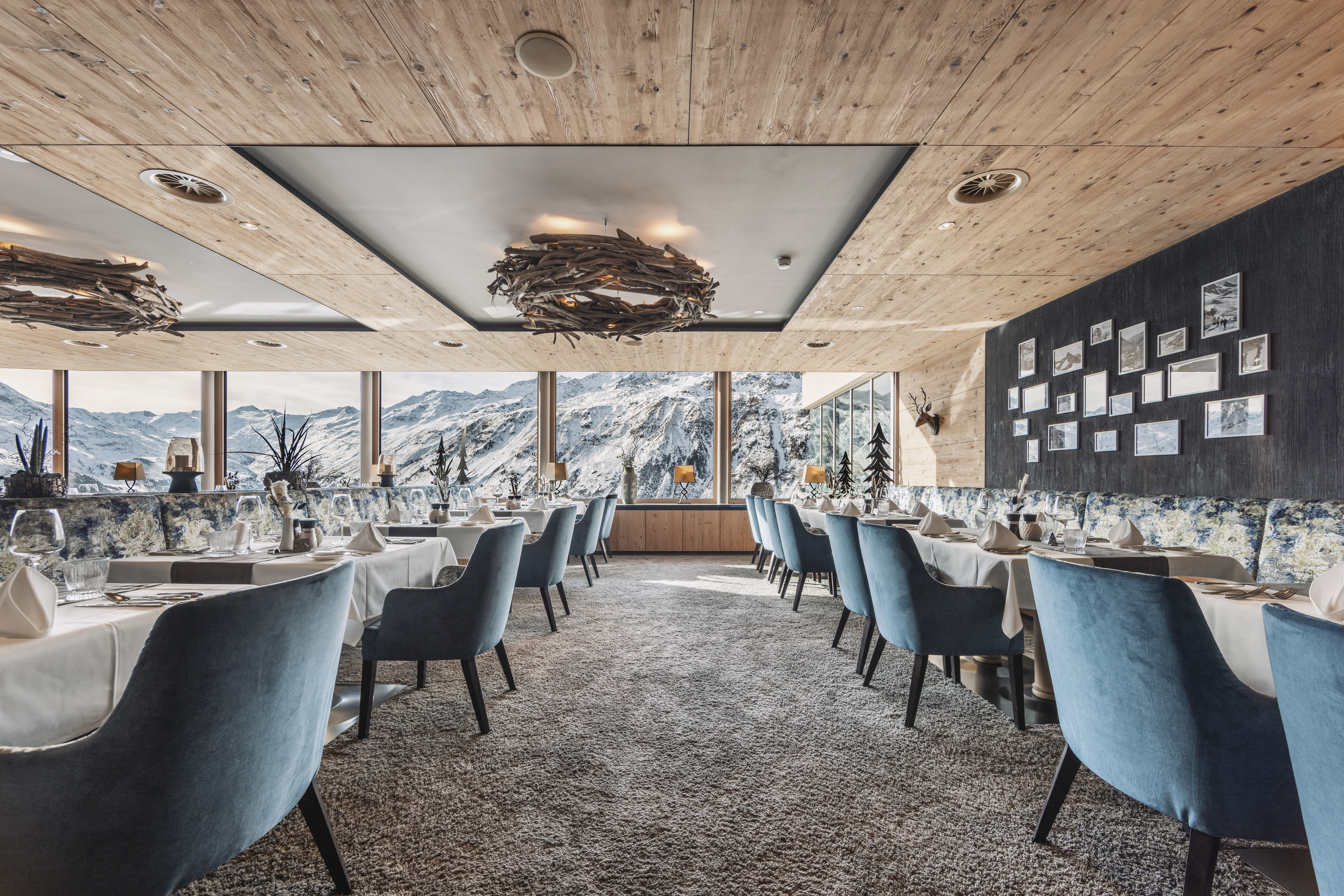 Skihotel: Restaurant - Riml – DAS RESORT in Hochgurgl - Kulinarik | Restaurant