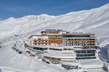 Skihotel: Frontaufnahme Hotel - Ski- & Wellnessresort Hotel Riml