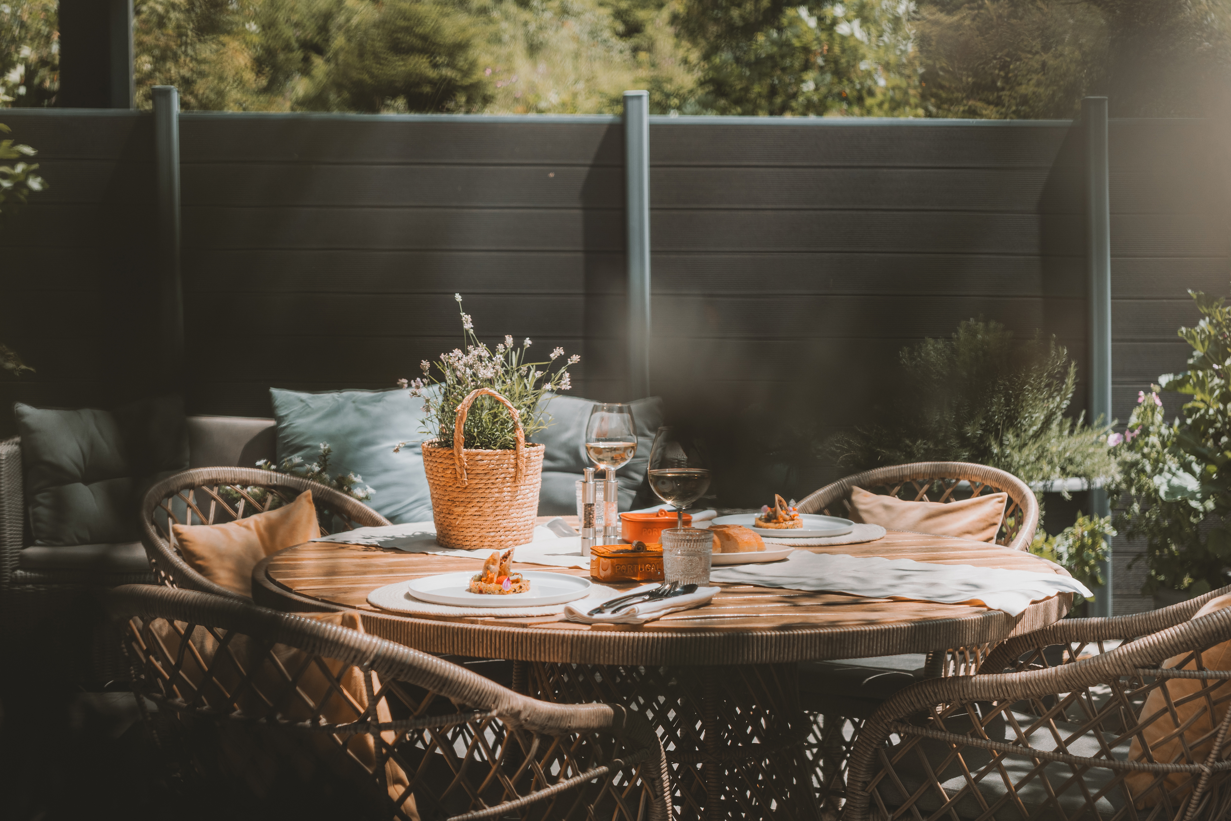 Skihotel: Speisen auf der Sommerterasse  - Boutique Hotel Mandarfner Hof - Haus | Umgebung