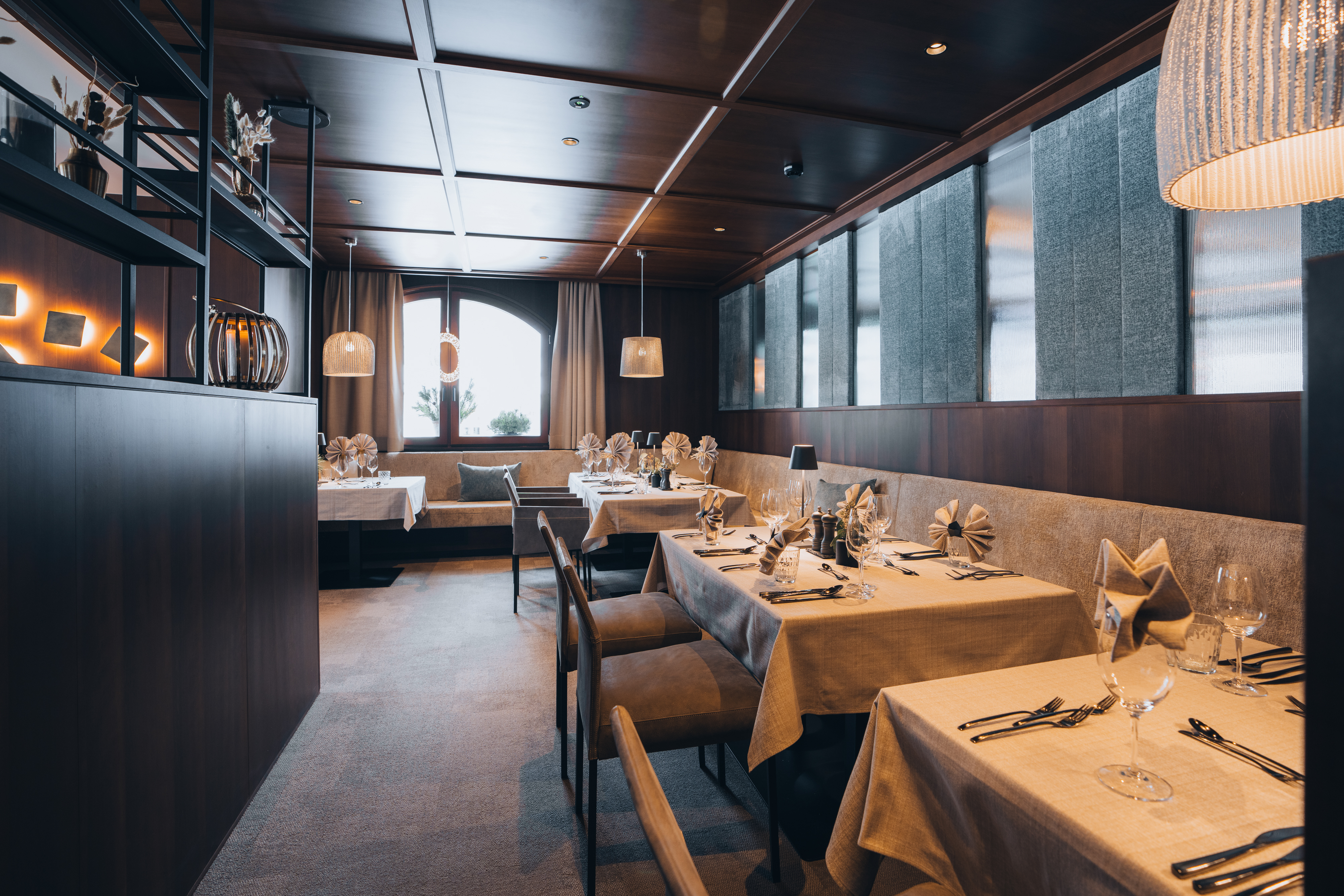 Skihotel: Speisesaal - Boutique Hotel Mandarfner Hof - Kulinarik | Restaurant