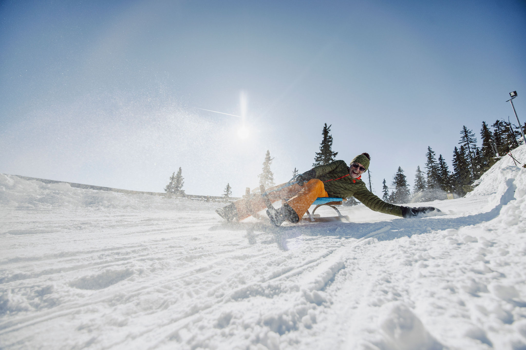 Hotels an der Piste - Preisniveau: günstig - Österreich - 7 Km langer Rodelspass von der Hochwurzen.  - Hotel Waldfrieden