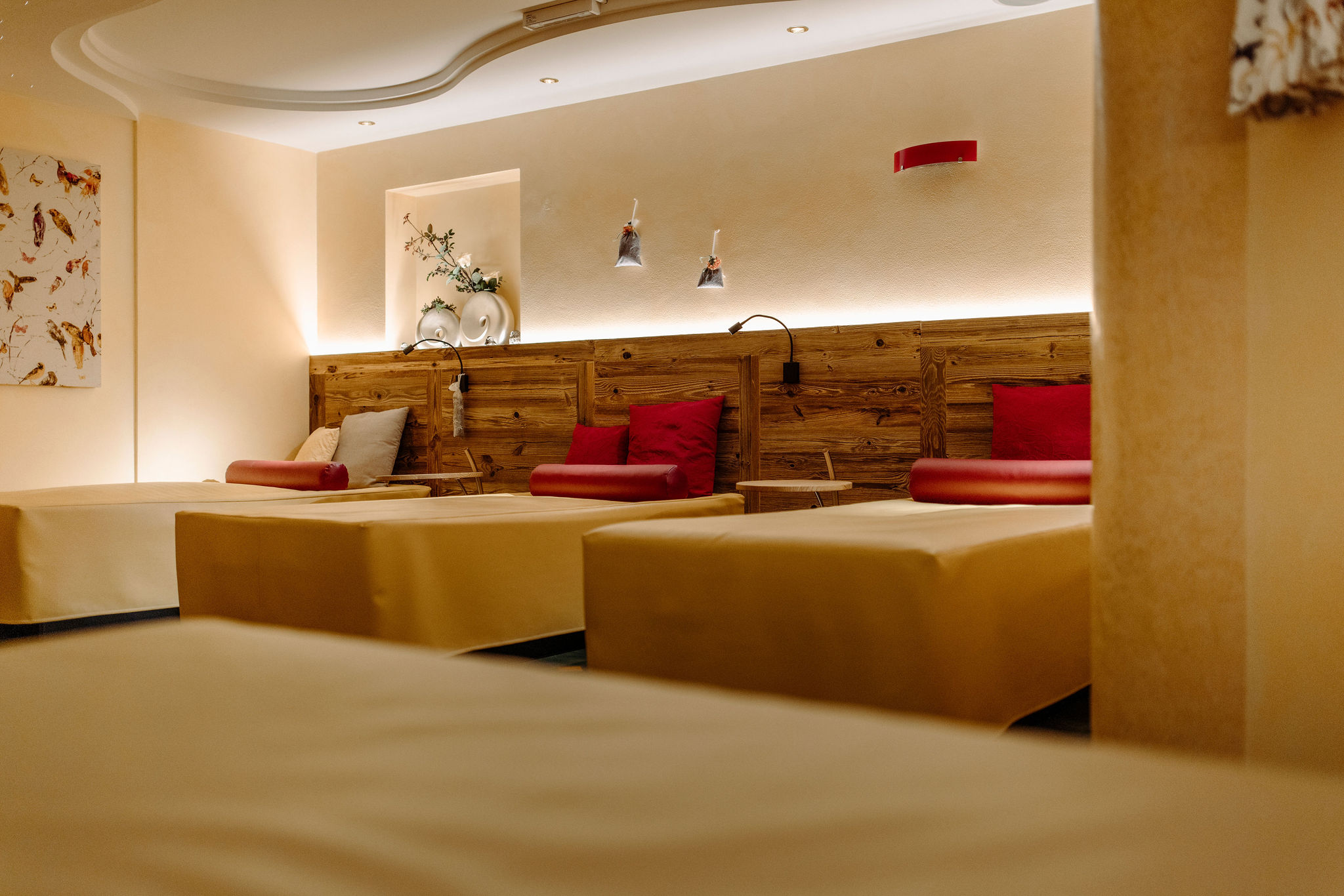 Skihotel: "Wald Stille" Ruheraum mit Wasserbetten - Hotel Waldfrieden