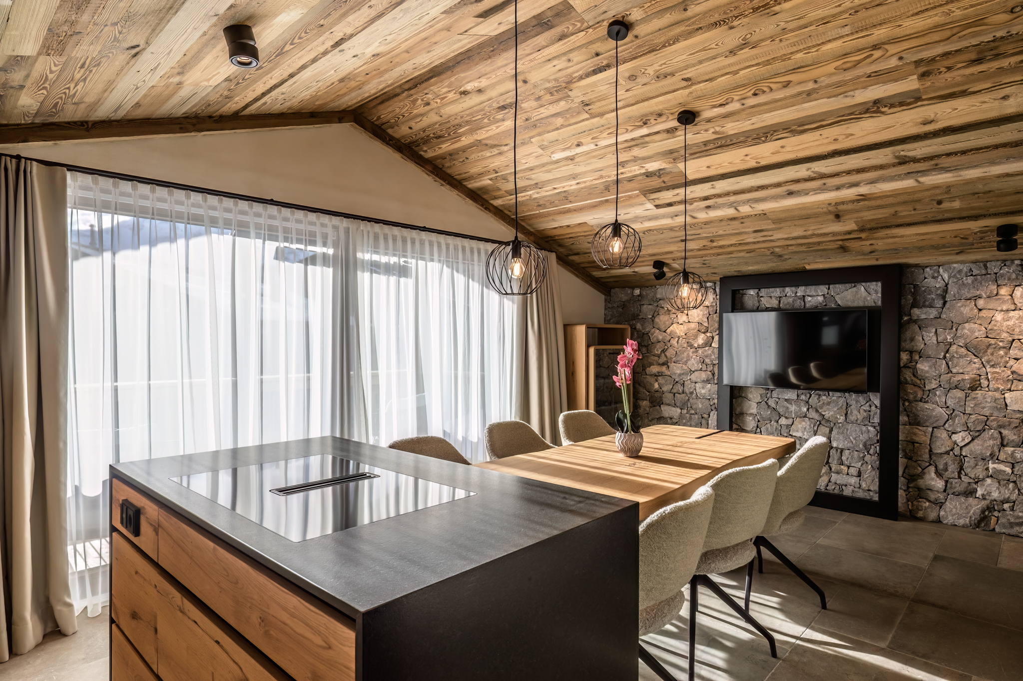 Hotels an der Piste - Trockenraum - Tirol - Esszimmer - The Peak Sölden