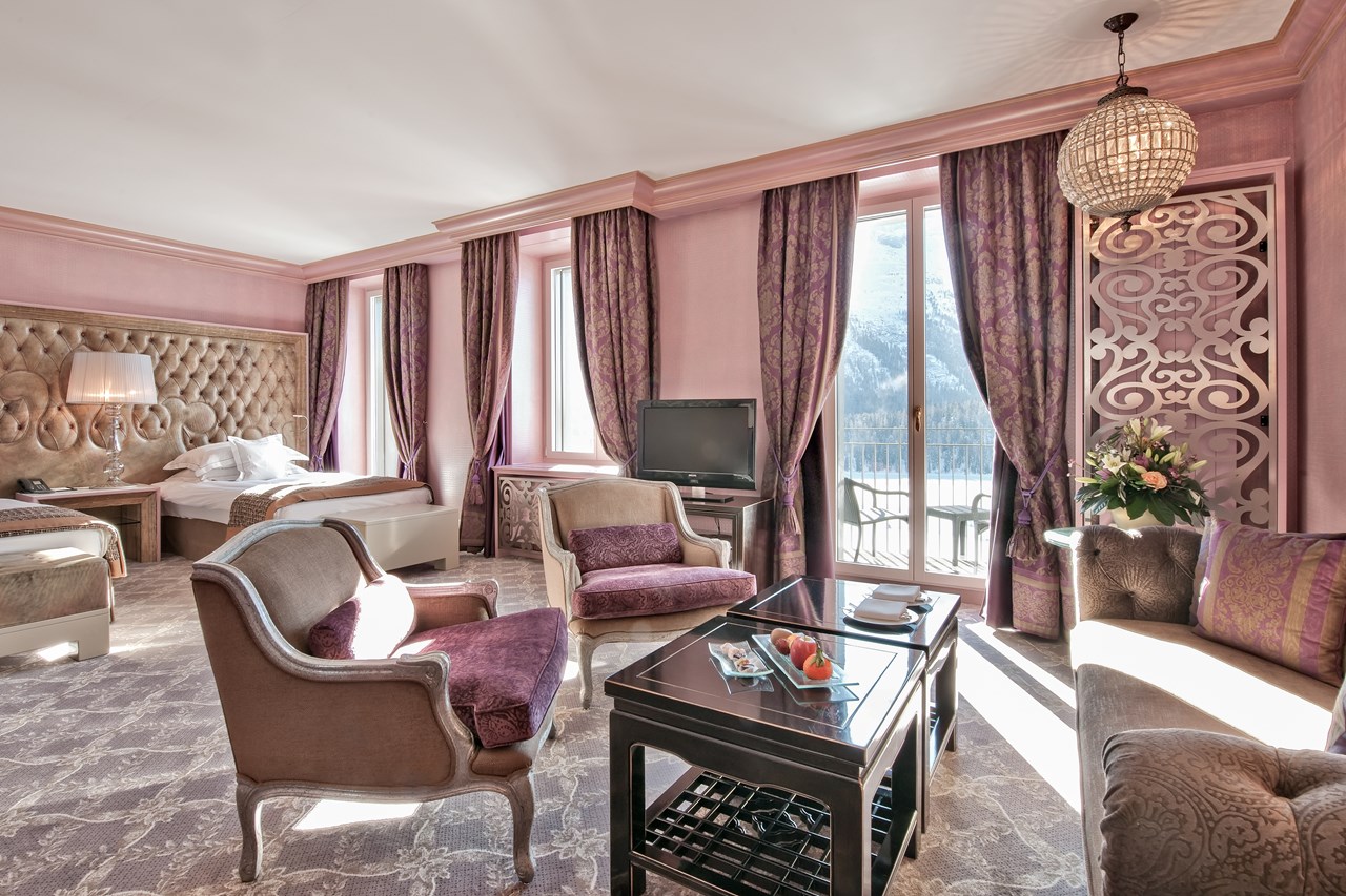 Carlton Hotel St.Moritz Zimmerkategorien Junior Suite - Medium
