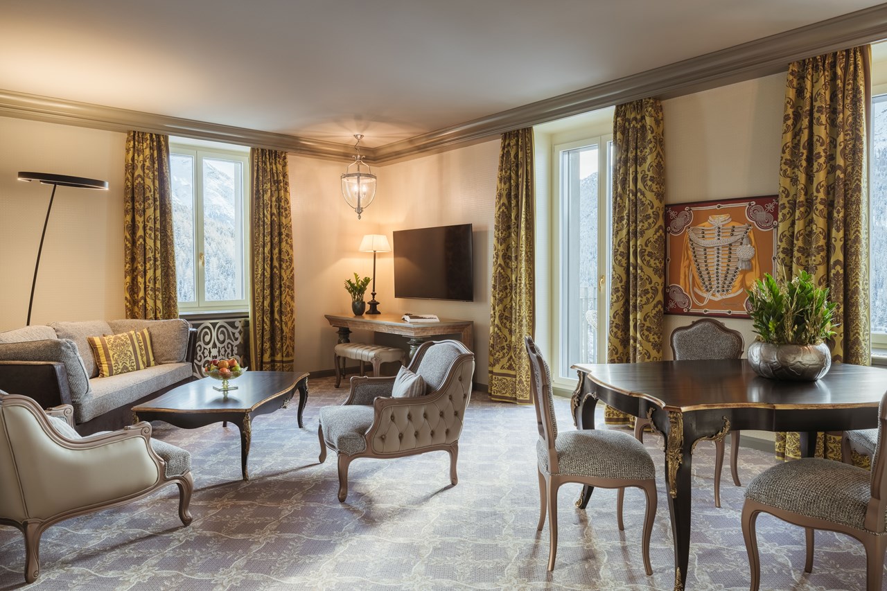 Carlton Hotel St.Moritz Zimmerkategorien Carlton Suite