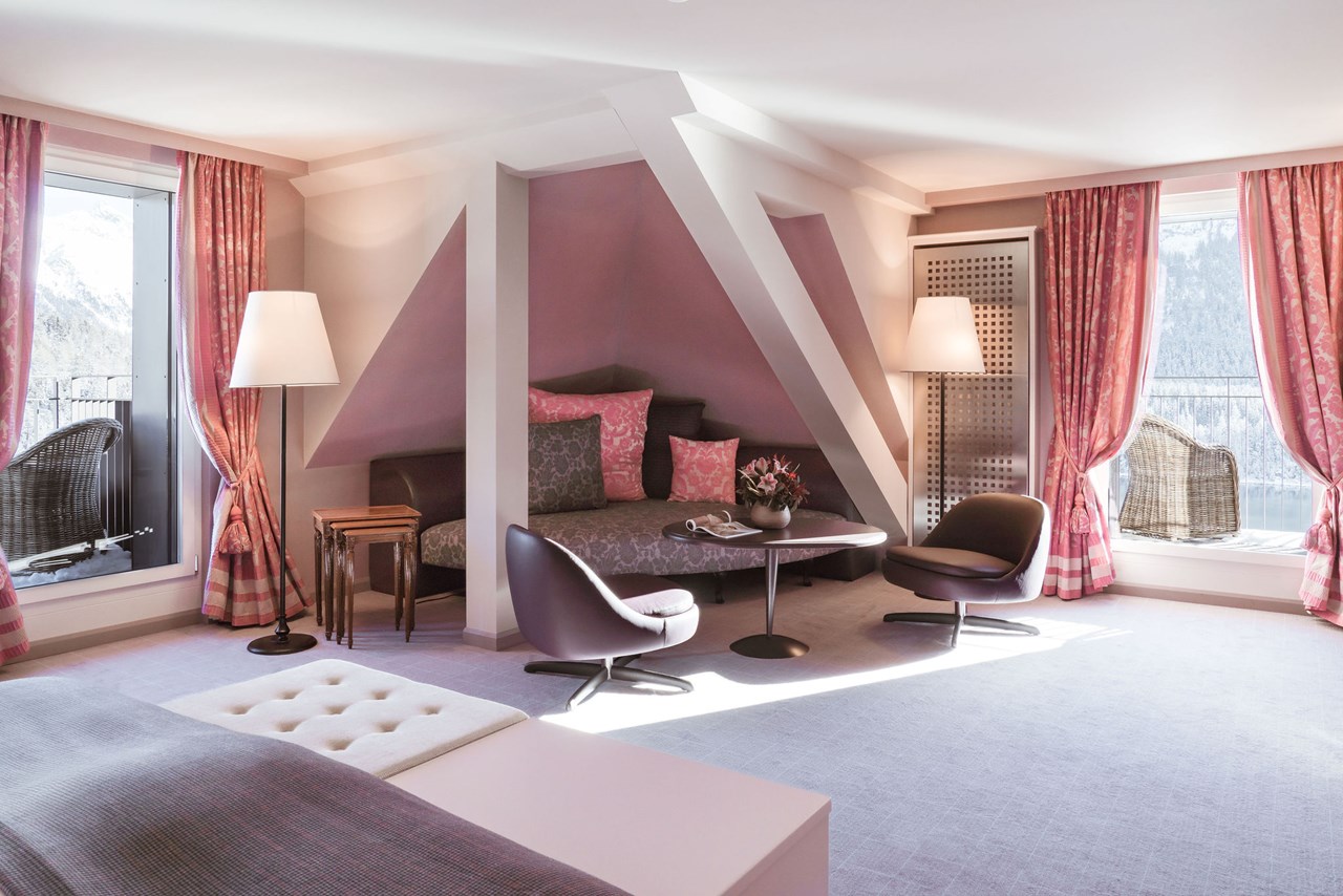 Carlton Hotel St.Moritz Zimmerkategorien Corner Junior Suite