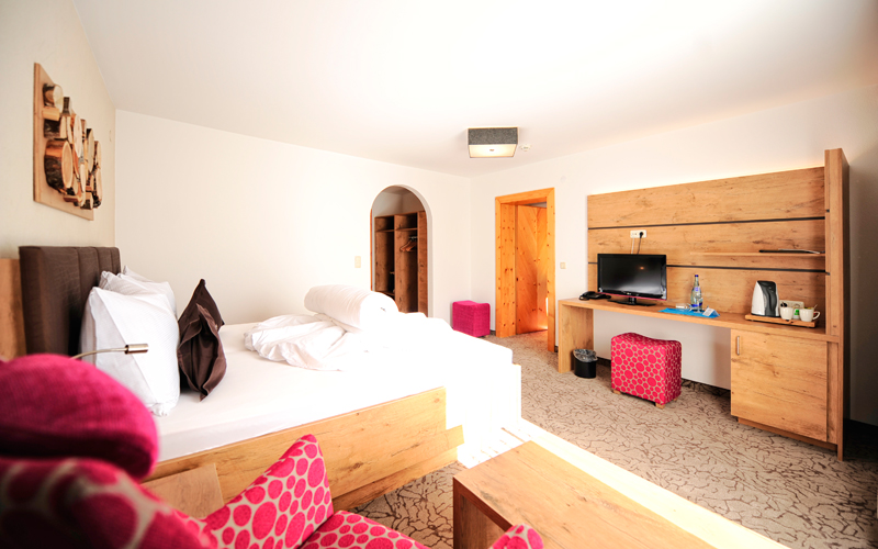 Skihotel: Hotel Garni s'Röck - Wohnen | Schlafen