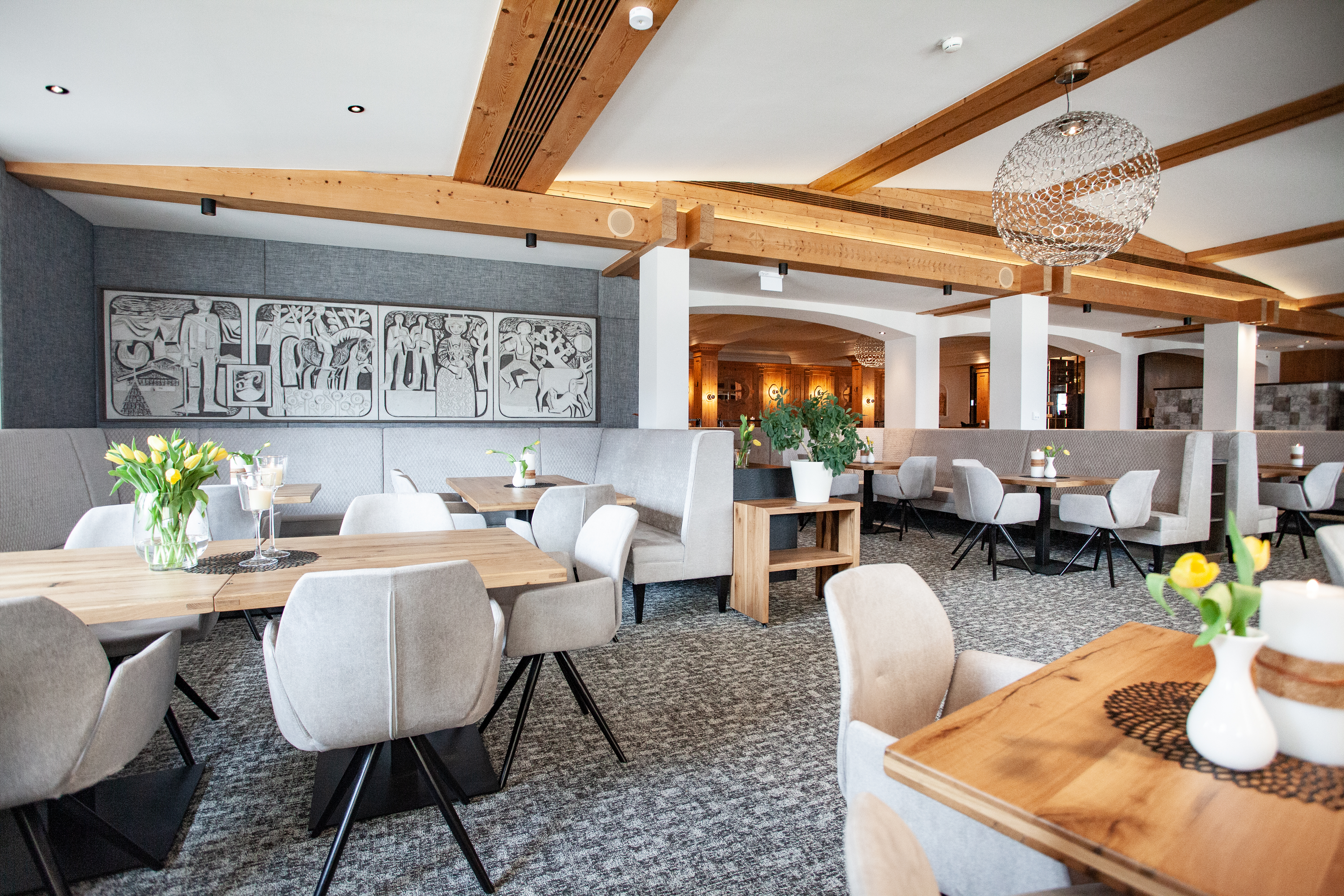 Skihotel: Speisesaal - Hotel Gassner****Superior