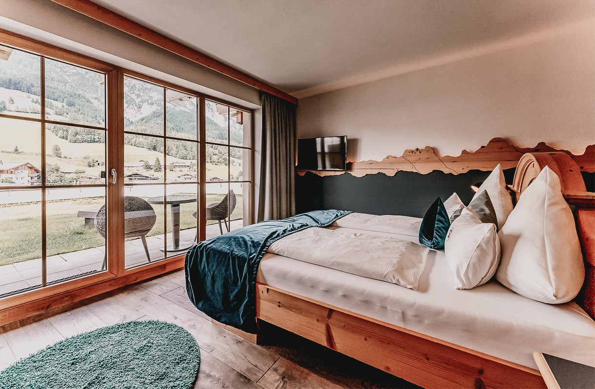 Good Life Resort die Riederalm ****S Zimmerkategorien Panoramazimmer deluxe