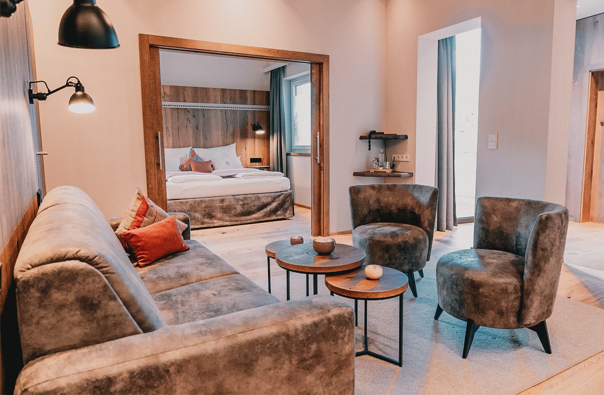 Good Life Resort die Riederalm ****S Zimmerkategorien Family Suite deluxe Birnhorn