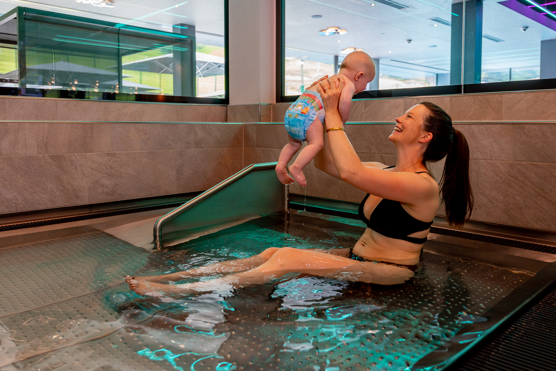 Skihotel: Babybecken Plitsch Platsch - Good Life Resort die Riederalm ****S