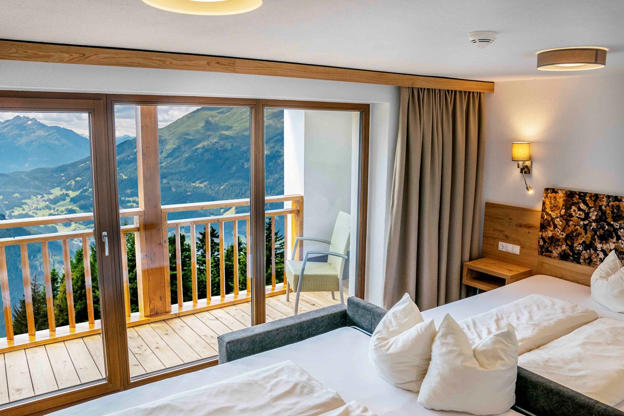 Hochzeiger Haus Zimmerkategorien Loggia