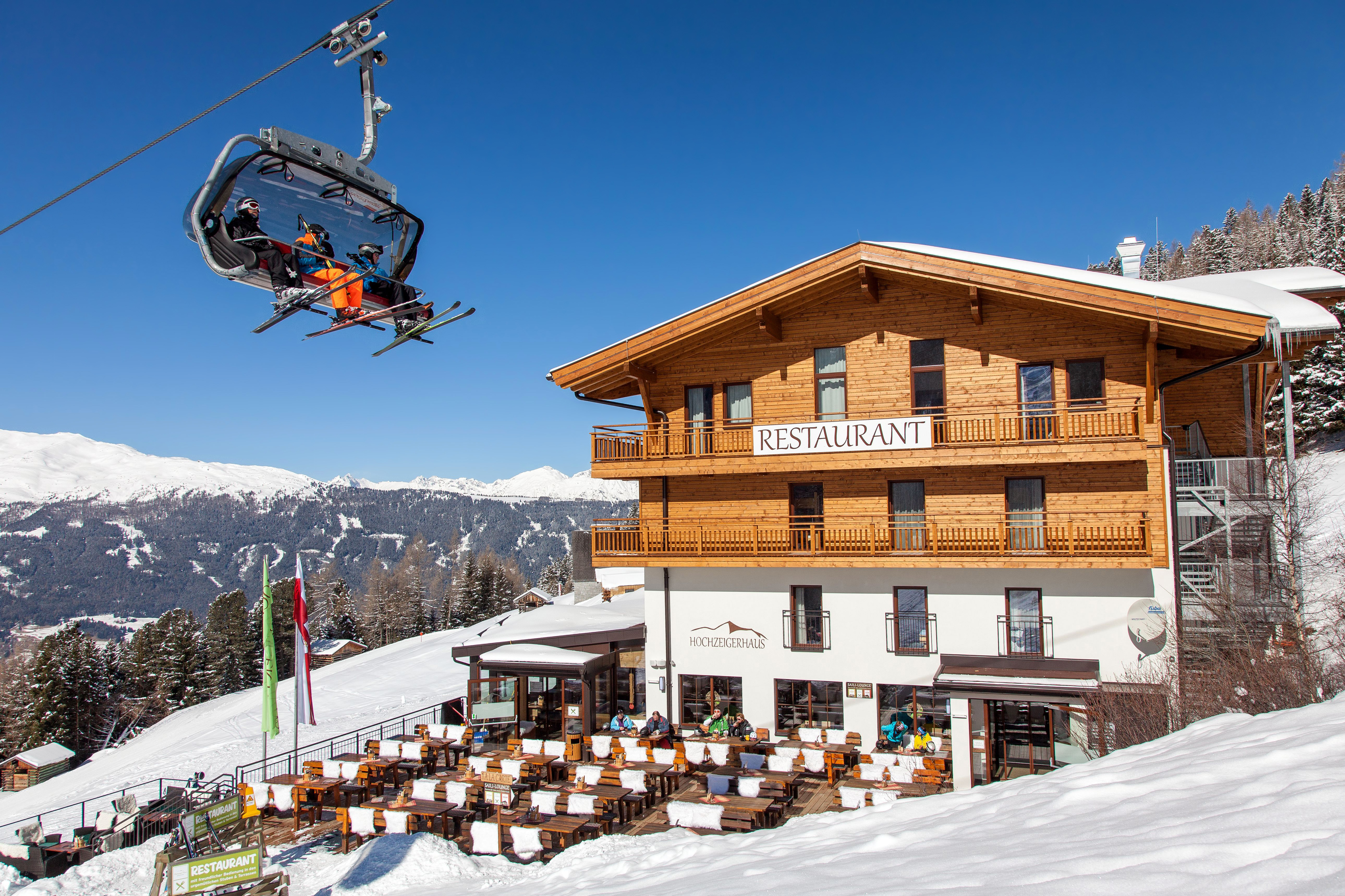 Hotels an der Piste - Preisniveau: moderat - Tirol - Hochzeiger Haus