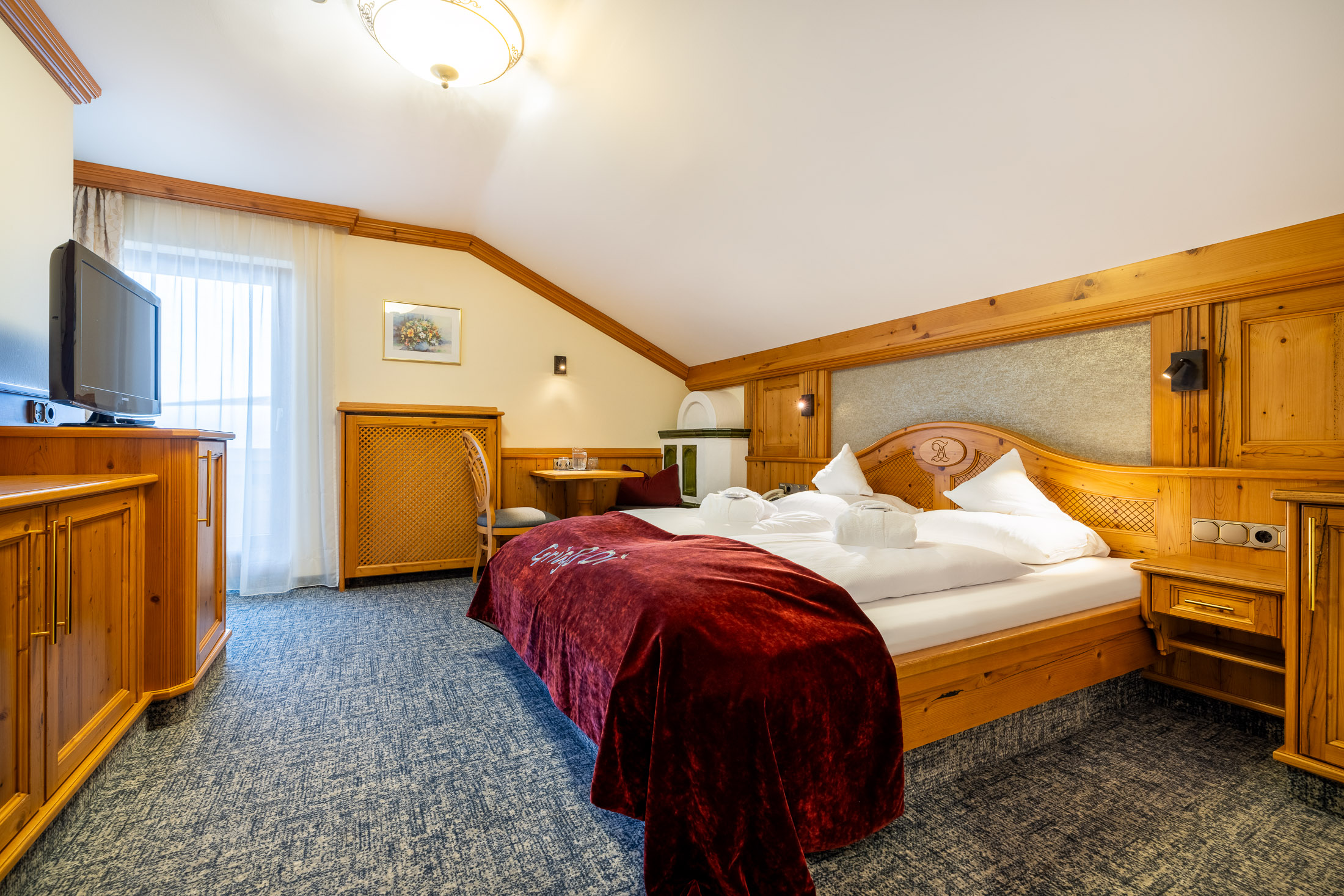 Hotel Alpenrose Zauchensee Zimmerkategorien STANDARD DOPPELZIMMER (KAT 1)