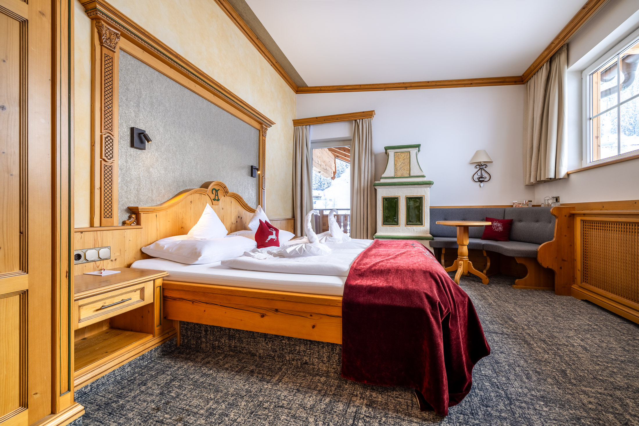 Hotel Alpenrose Zauchensee Zimmerkategorien DOPPELZIMMER „KUSCHELNEST“ (KAT 2)