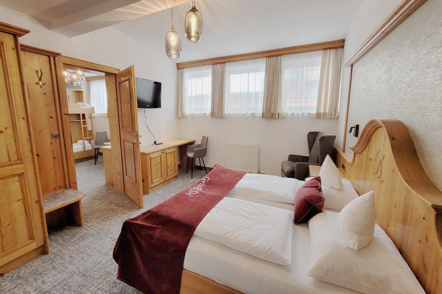 Hotel Alpenrose Zauchensee Zimmerkategorien Familiensuite Kat. 5