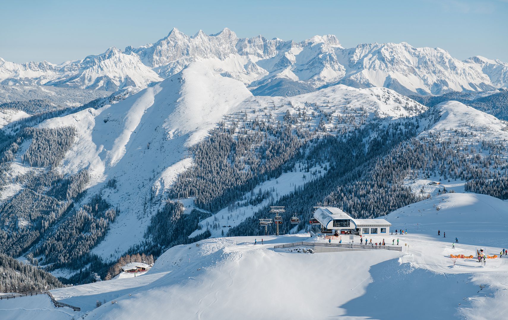 Skihotel: höchstgelegener Ort in Ski Amade - Hotel Alpenrose Zauchensee