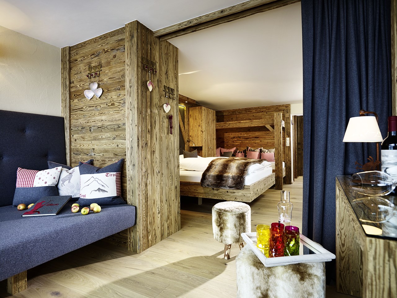 Hotel Alpenfriede Zimmerkategorien Heimatg'fühl mit Wintergarten Tirol