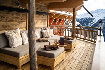 Skihotel: Saunabereich Tiroler Bald - Hotel Alpenfriede
