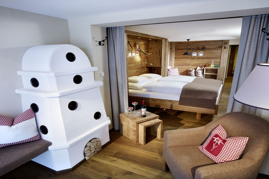 Skihotel: Zimmerbild - Heimatg'fühl mit Wintergarten - Hotel Alpenfriede