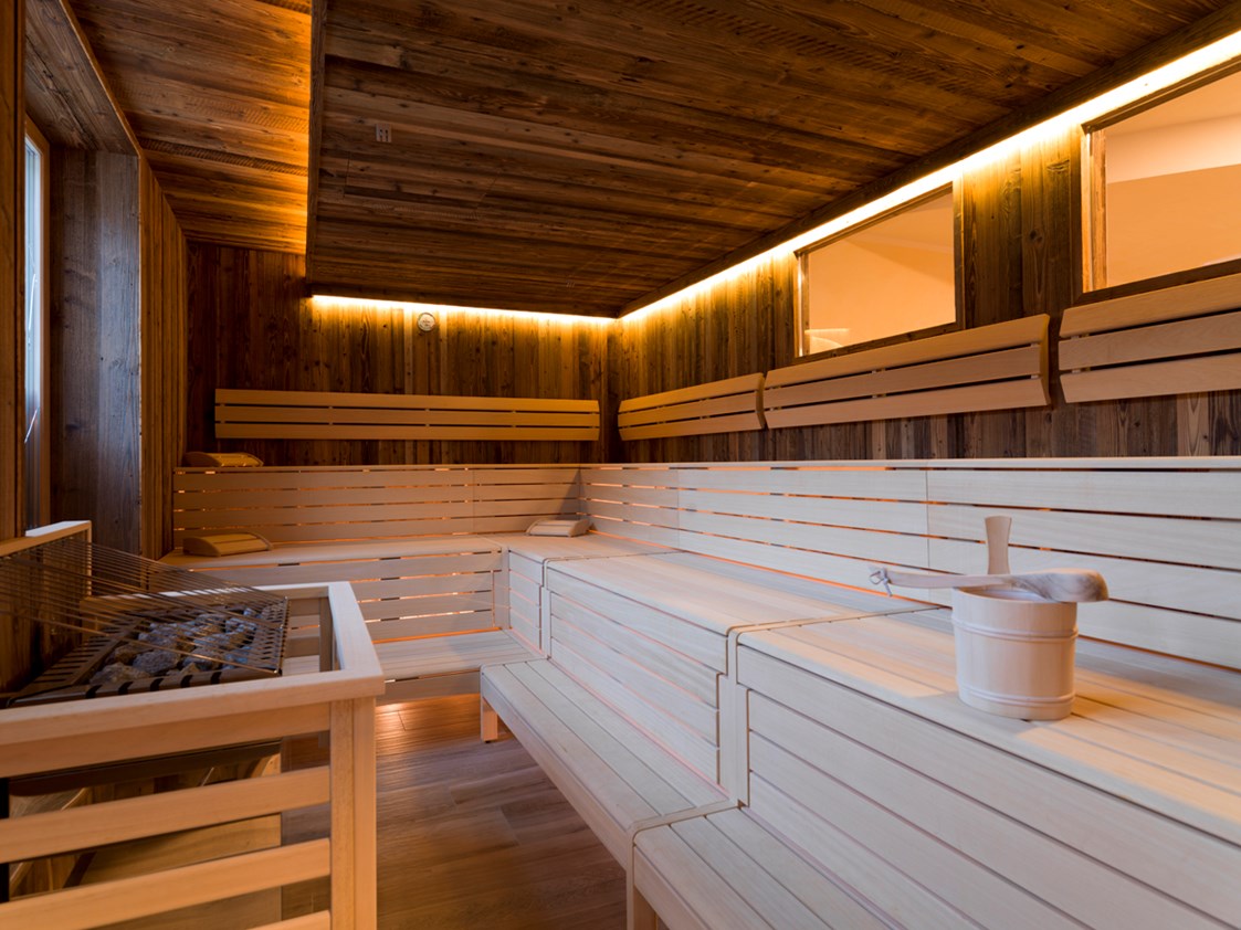 Skihotel: Sauna im Haus Figol - SCOL Sporthotel Großglockner