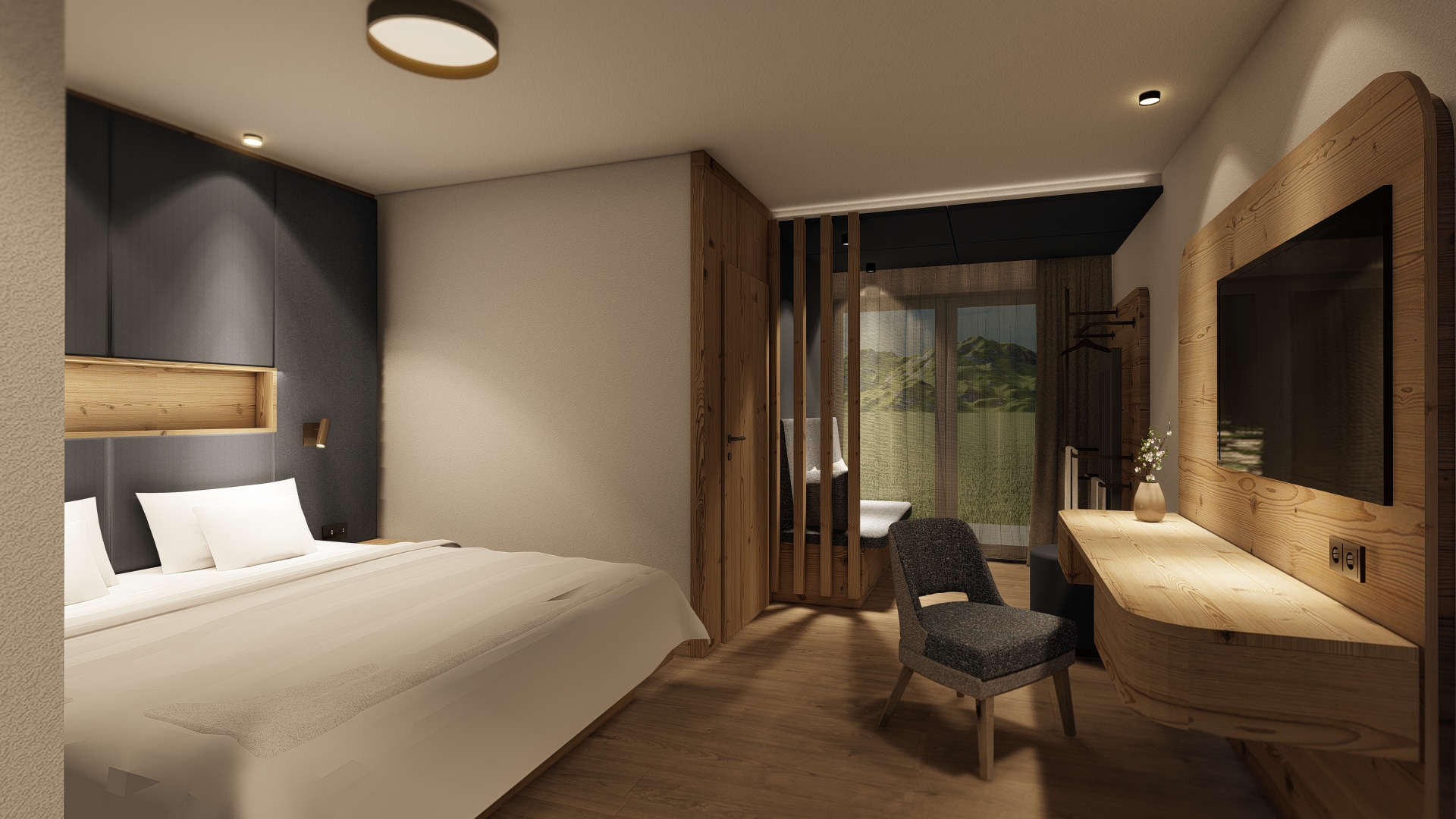 Familotel Zauchenseehof Zimmerkategorien 2-Raum Familiensuite "Eichhörnchenbau"