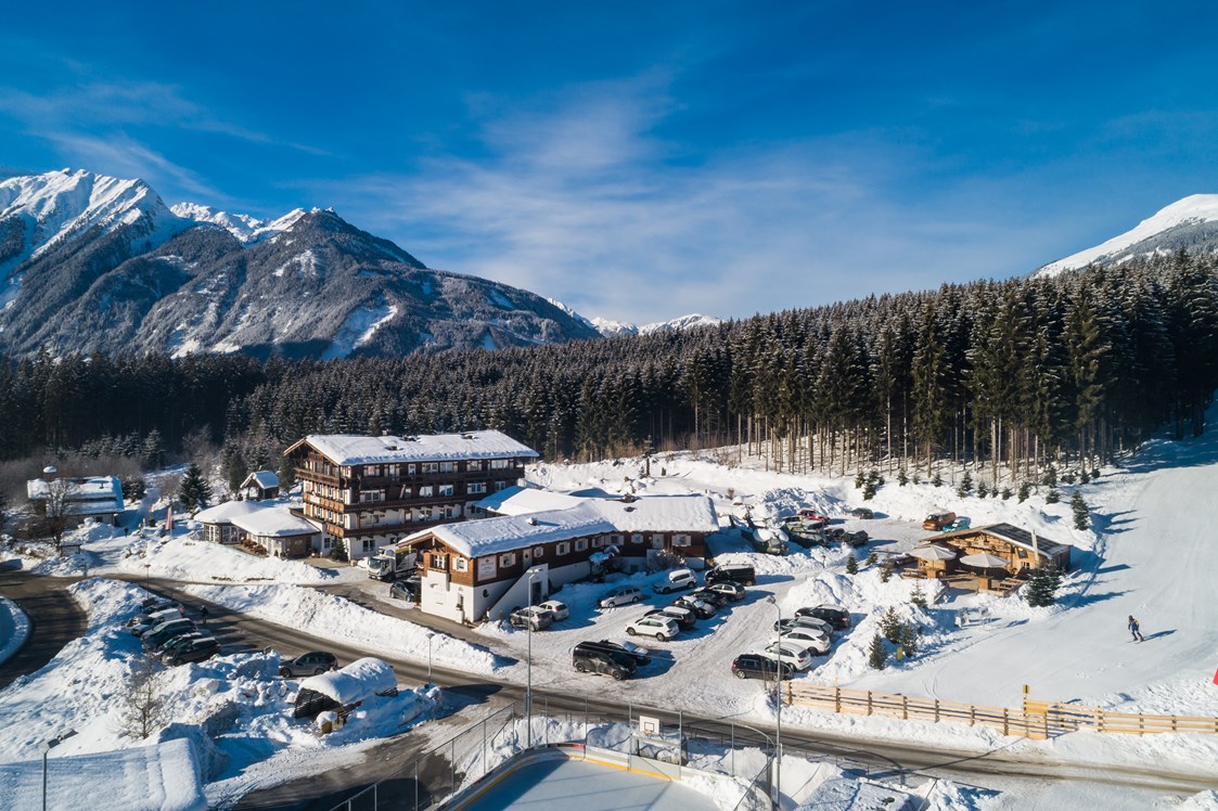 Skihotel: Tolle Lage des Ferienhotels Hubertus - Hotel Hubertus