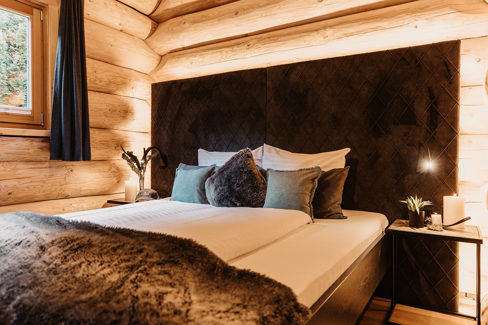 Hotels an der Piste - Sonnenterrasse - Wagrain - Schlafzimmer Little Beaver - WoodRidge Luxury Chalets