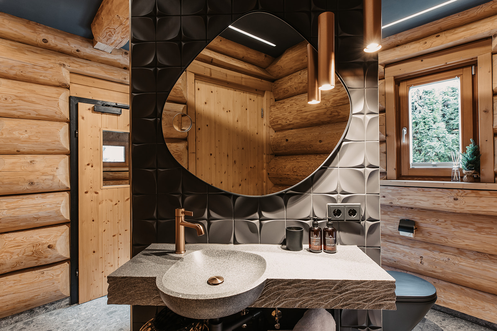 Hotels an der Piste - Sonnenterrasse - Wagrain - Badezimmer Little Beaver - WoodRidge Luxury Chalets