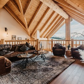 Skihotel: Wohnzimmer Wild Moose - WoodRidge Luxury Chalets