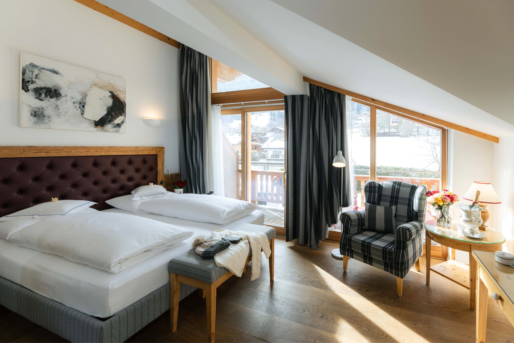 Skihotel: Doppelzimmer Klassik - Hotel Kaiserhof Kitzbühel