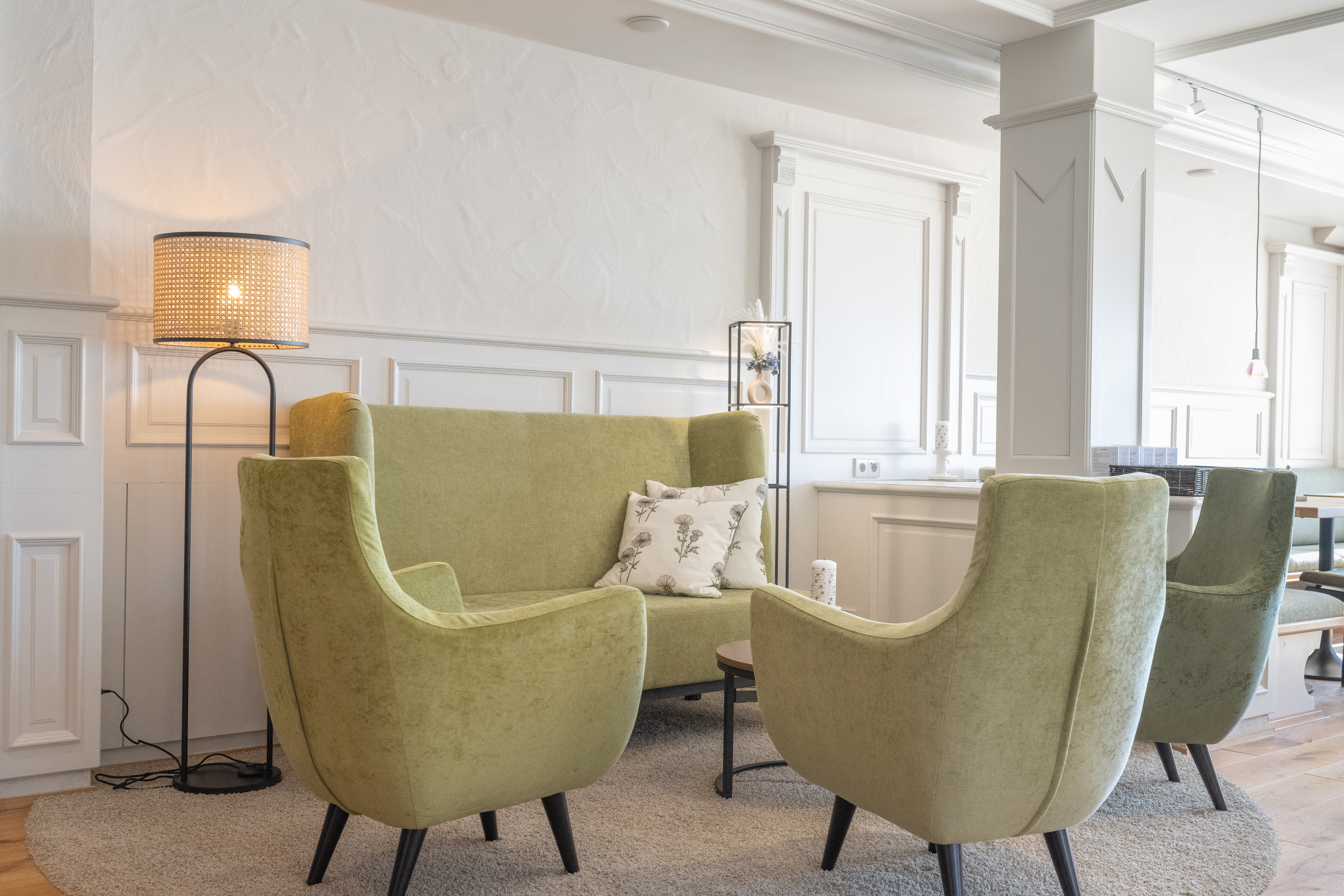 Skihotel: Lounge Ecke - Bergseele Privat- & Retreathotel Schwarzwald