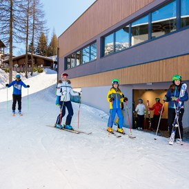 Skihotel: Direkter Zugang zur Skipiste - Hotel Gartnerkofel