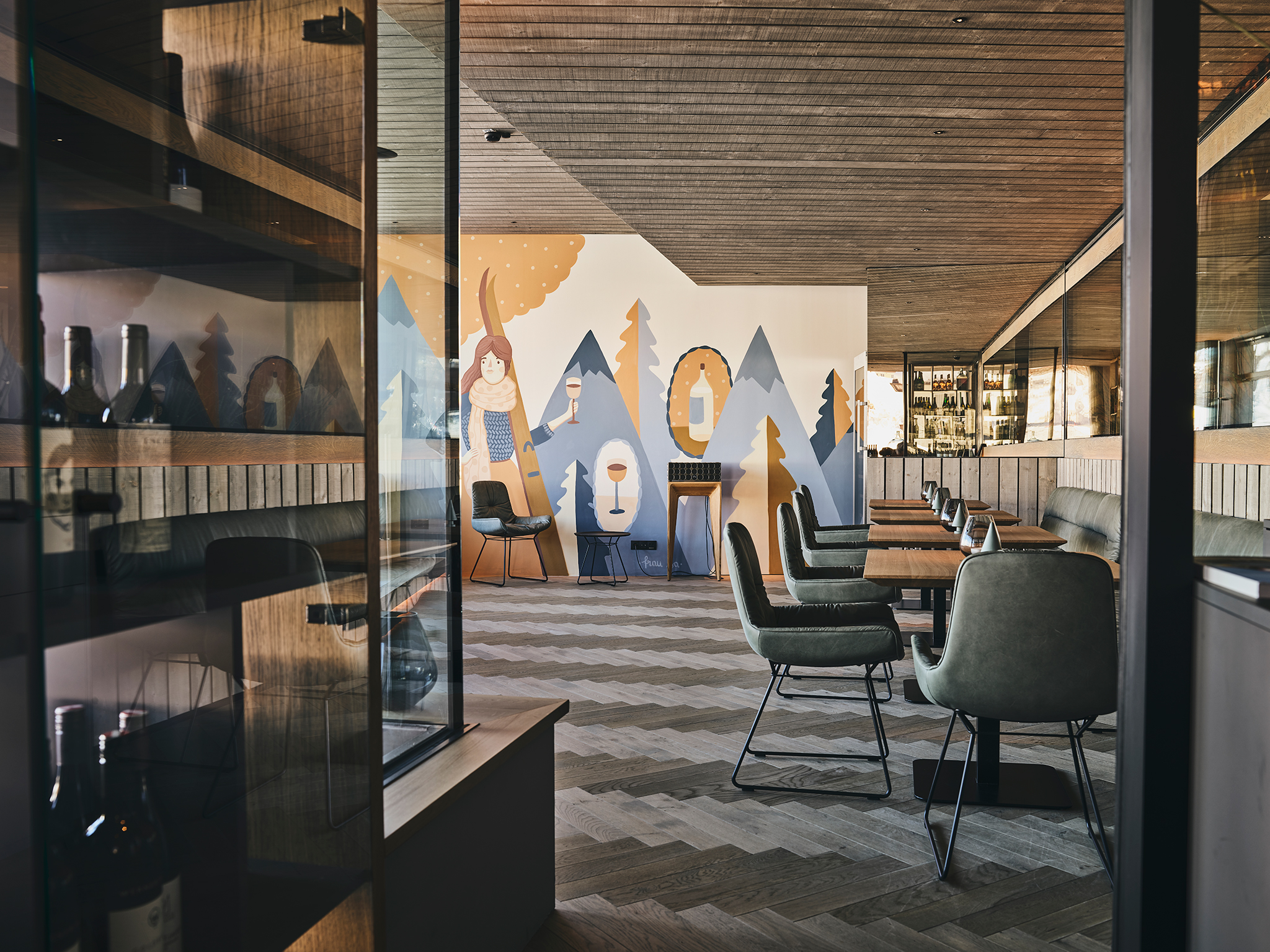 Hotels an der Piste - Parkplatz: kostenlos beim Hotel - Großsölk - Restaurant - ARX Boutique Hotel
