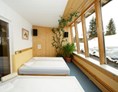 Skihotel: Wintergarten mit Wasserbett - Aparthotel Hutter