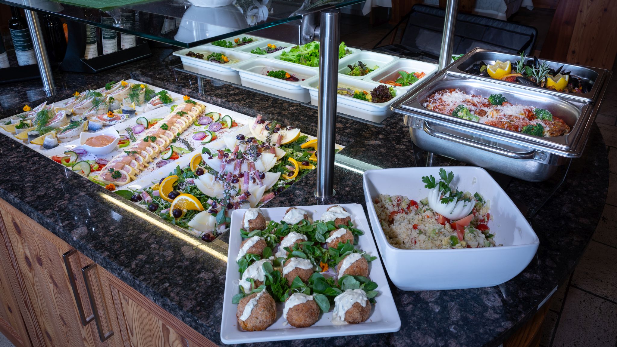 Hotels an der Piste - Radstadt - Buffet - Hotel Schröckerhof