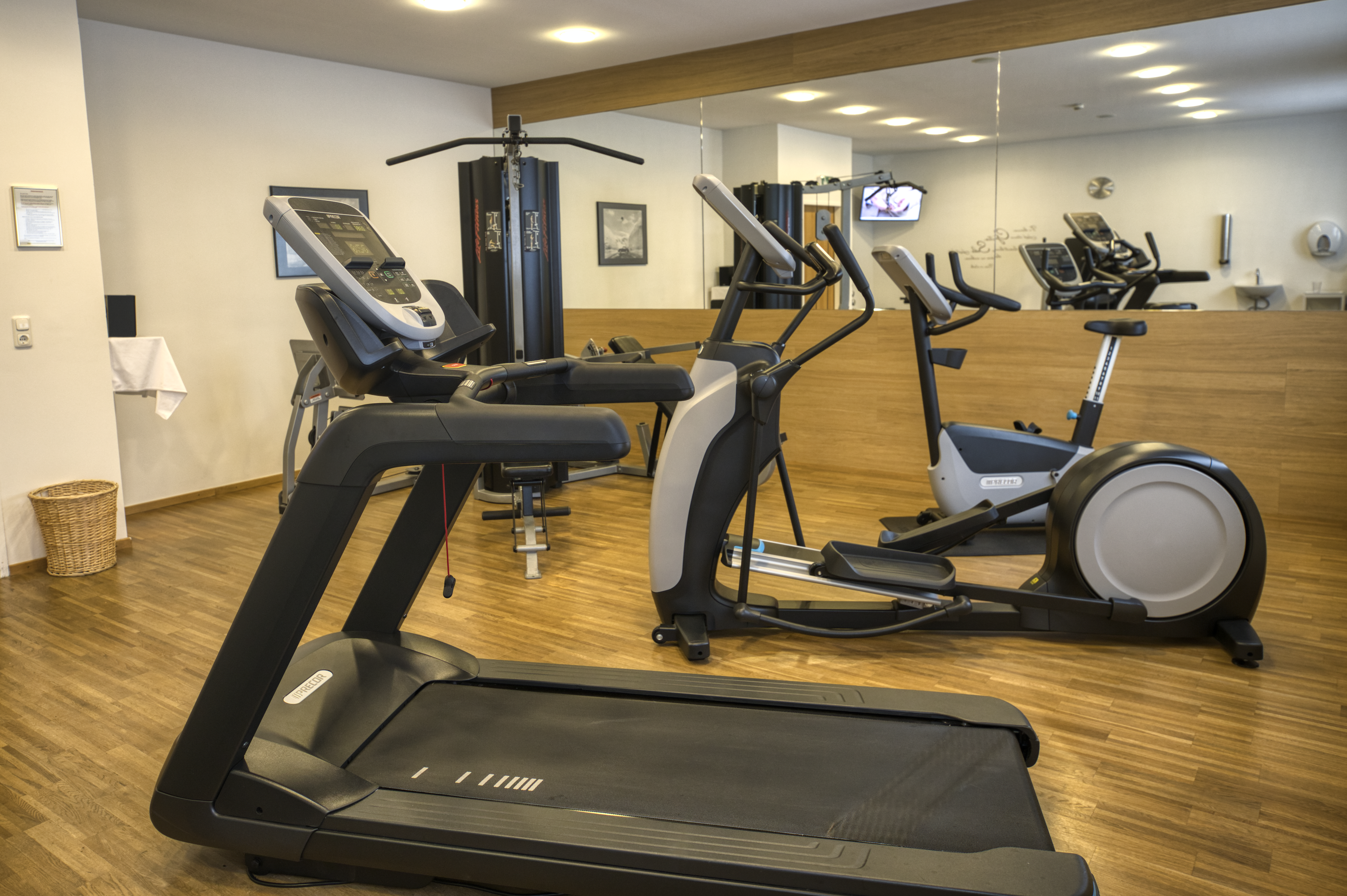 Skihotel: Fitnessraum - Hotel Achentalerhof - Wellness | Spa