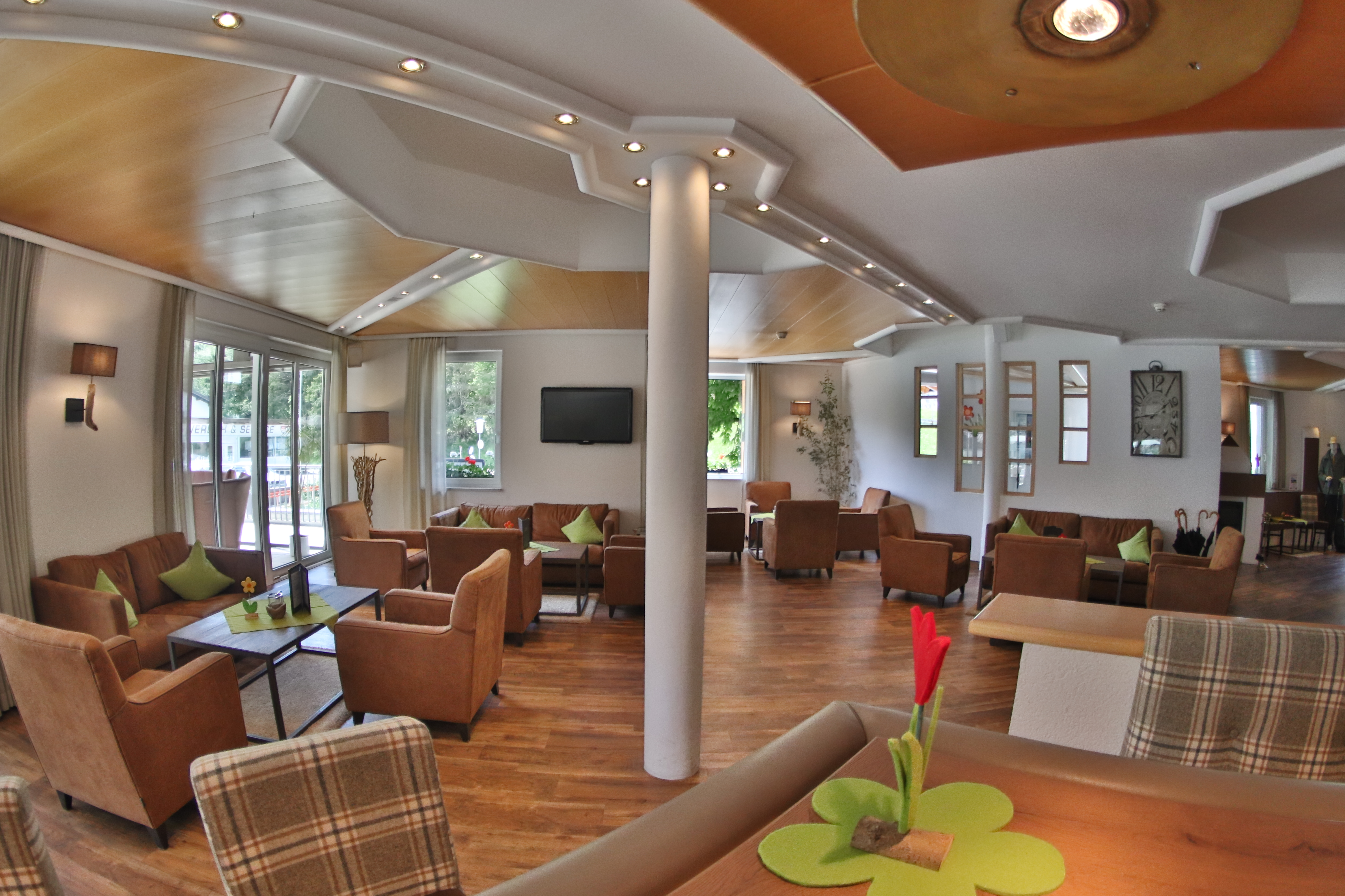 Skihotel: Hotelhalle - Hotel Achentalerhof - Haus | Umgebung, Kulinarik | Restaurant
