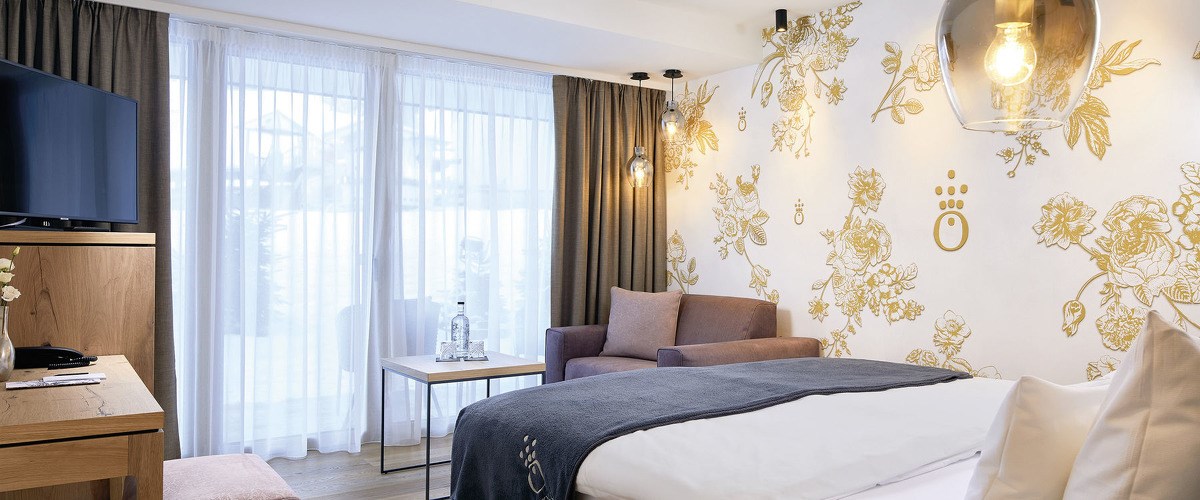 die HOCHKÖNIGIN - Mountain Resort Zimmerkategorien COMFORT Suite Hochkönigin für 2 bis 3 Personen mit ca. 42,8 m²