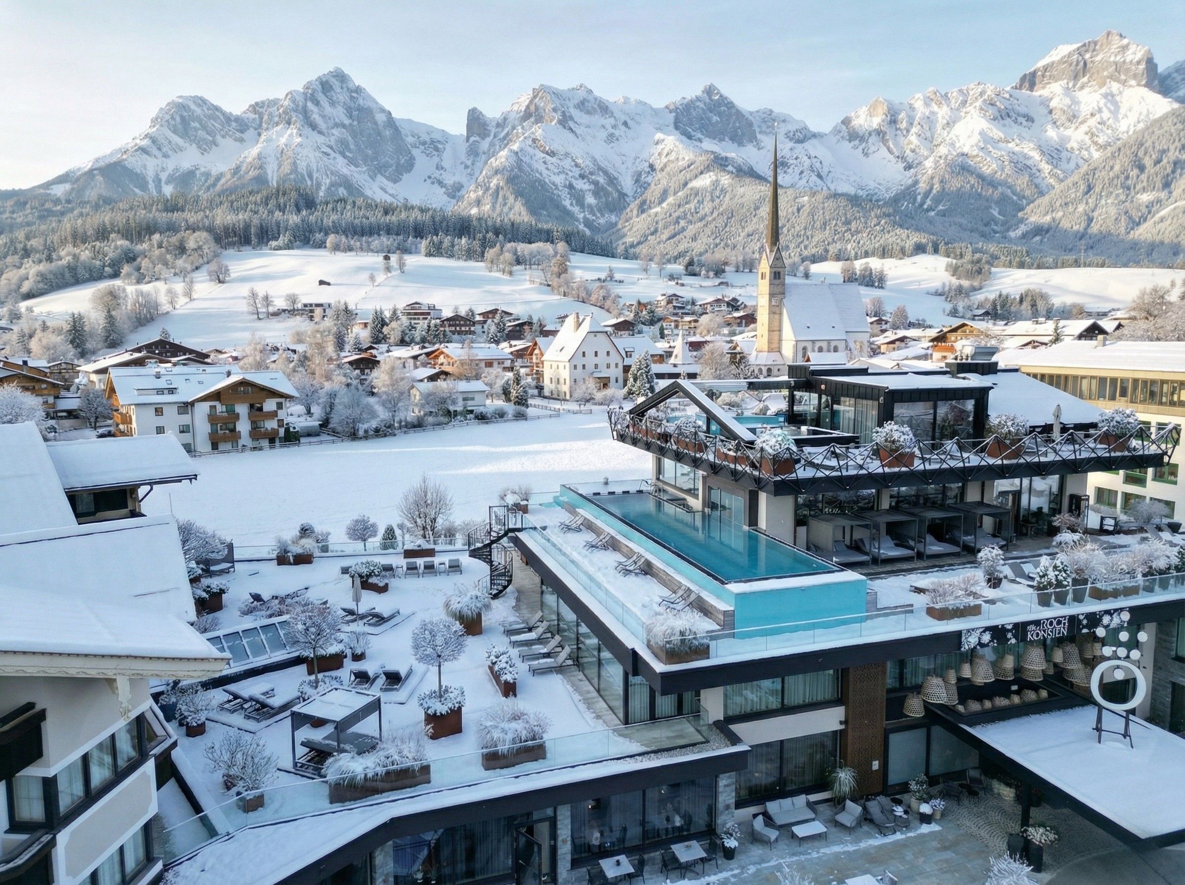 Hotels an der Piste - die HOCHKÖNIGIN - Mountain Resort