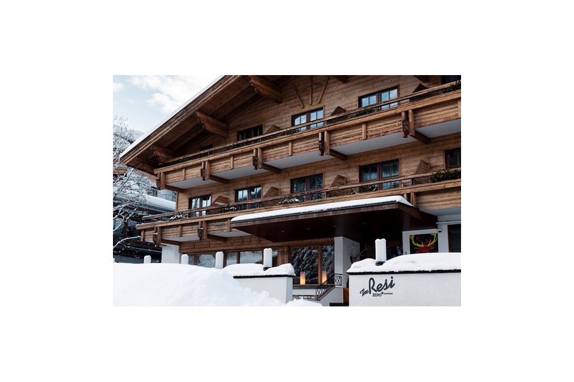 Skihotel: Vorderansicht The RESI Apartments "mit Mehrwert" - The RESI Apartments "mit Mehrwert"