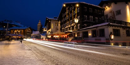 Hotels an der Piste - PLZ 6881 (Österreich) - Das einzige 4*S Ski-In Ski-Out Hotel direkt im Ortszentrum von Lech! - Hotel Tannbergerhof