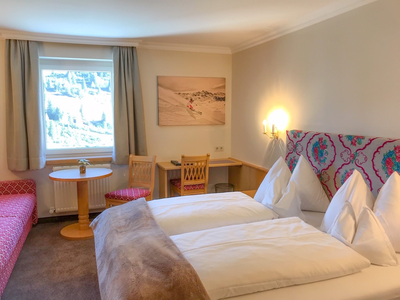 Andi's Skihotel Zimmerkategorien Doppelzimmer Komfort Edelweiss