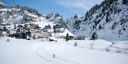 Hotels an der Piste - PLZ 6881 (Österreich) - Langlaufloipe in Stuben - Hubertushof Wohlfühlhotel