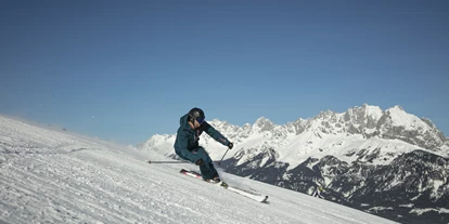 Hotels an der Piste - Verpflegung: Halbpension - Itter - Skifahren in St. Johann in Tirol mit Panorama des Wilden Kaisers - COOEE alpin Hotel Kitzbüheler Alpen