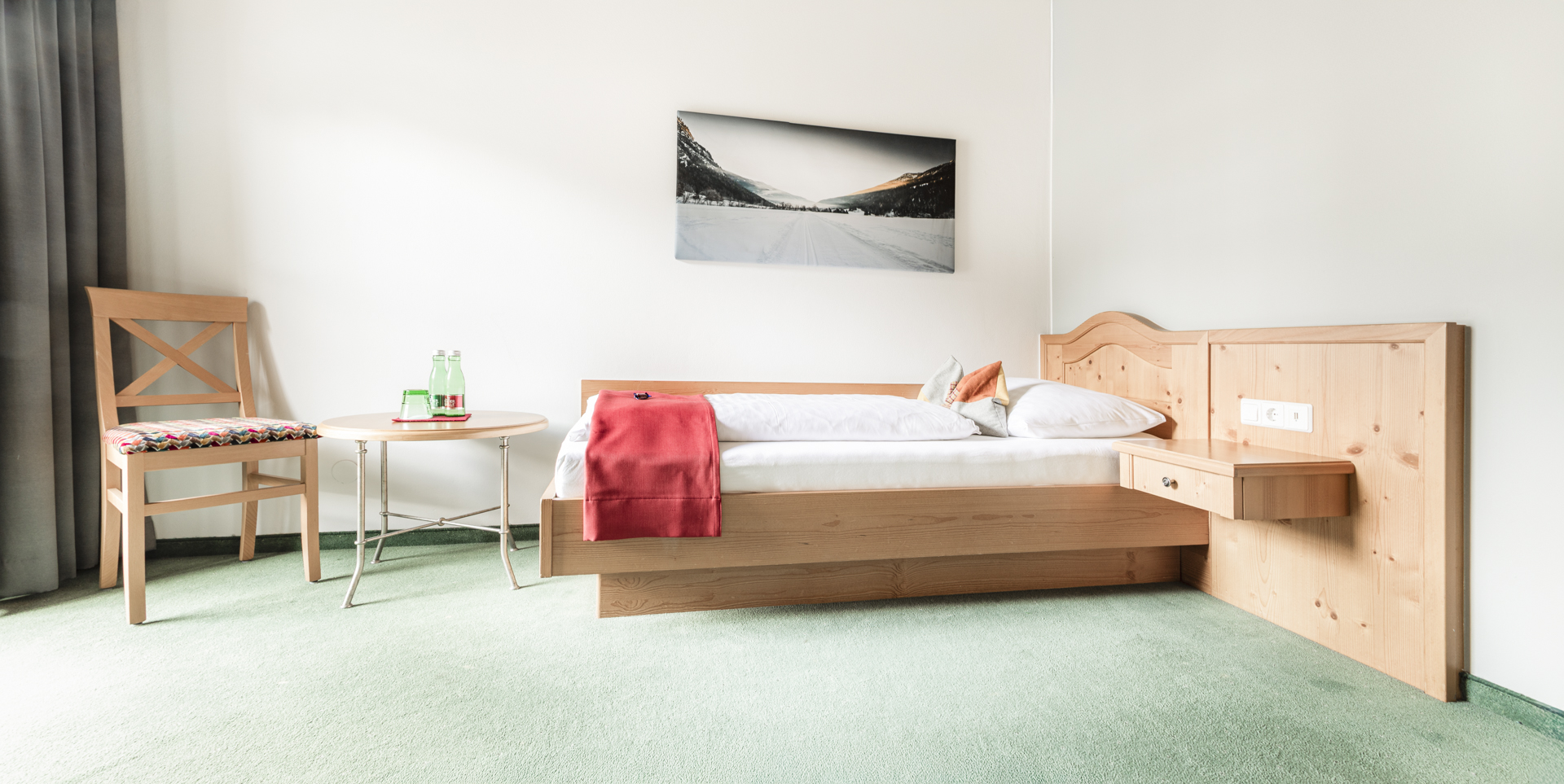 Hotels an der Piste - Sonnenterrasse - Wagrain - Einzelzimmer - Hotel Grünwaldkopf