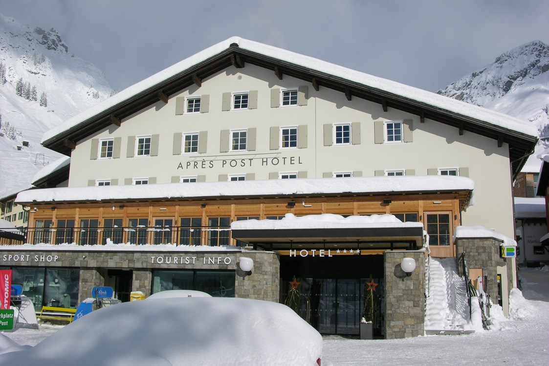 Skihotel: APRES POST HOTEL Aussenansiicht - APRES POST HOTEL