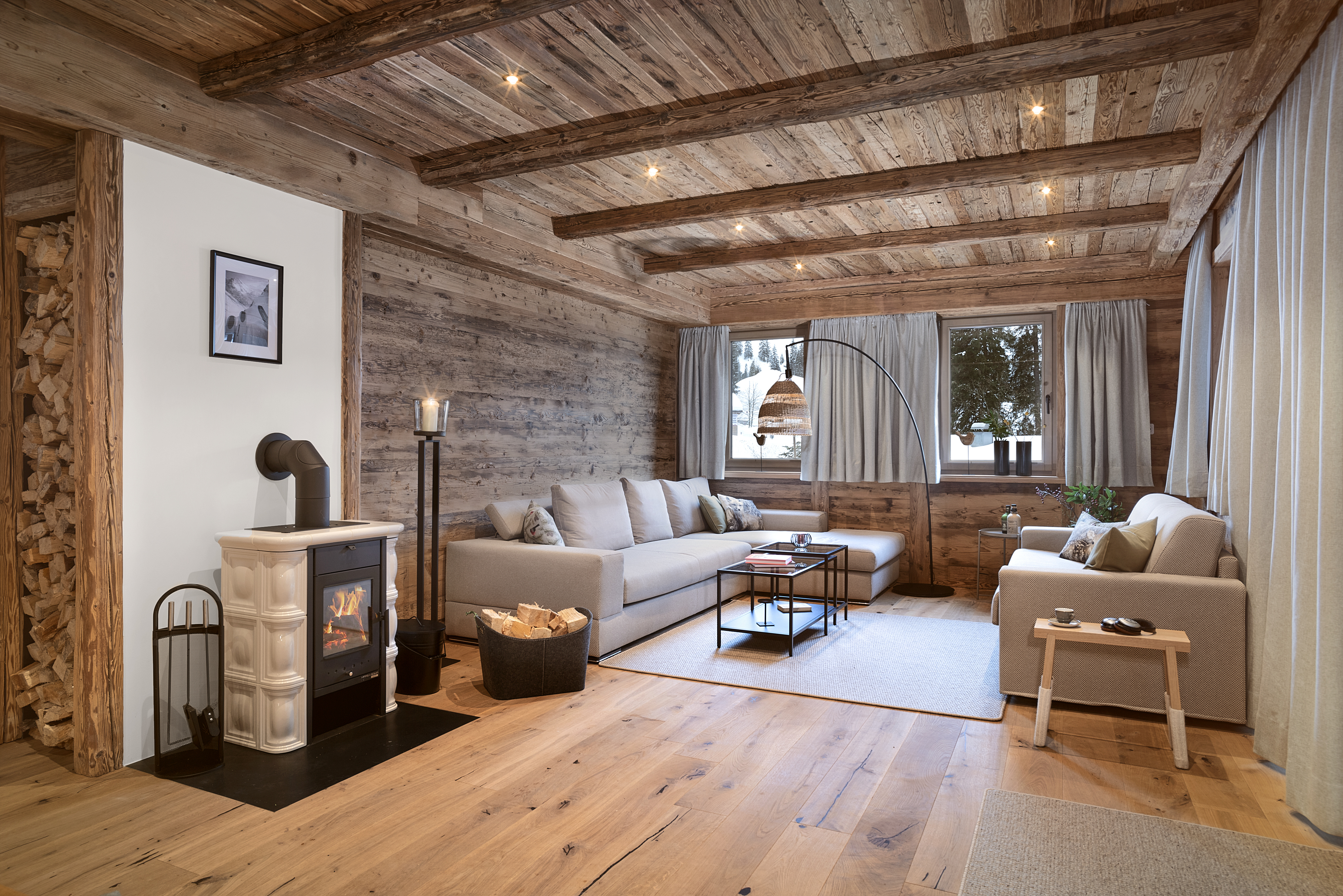 Berghaus Schröcken Zimmerkategorien Chaletapartment ARLBERG