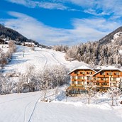 Skihotel - Hotel Almrausch - an der Sonnwiesenabfahrt (Verbindung zu den Skiliften in St.Oswald und Skiliften in Bad Kleinkirchheim) - Genusshotel Almrausch